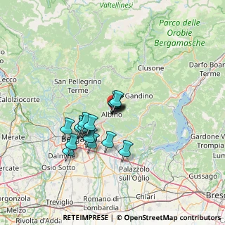 Mappa Via dei Carmelitani, 24021 Albino BG, Italia (10.39882)