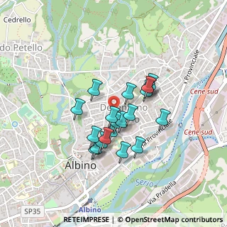 Mappa Via dei Carmelitani, 24021 Albino BG, Italia (0.3305)