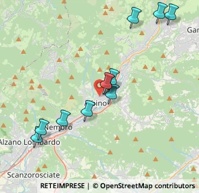 Mappa Via dei Carmelitani, 24021 Albino BG, Italia (3.78364)