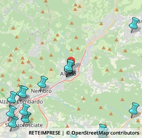 Mappa Via dei Carmelitani, 24021 Albino BG, Italia (6.571)