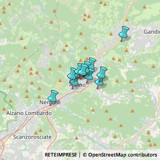 Mappa Via dei Carmelitani, 24021 Albino BG, Italia (1.77909)
