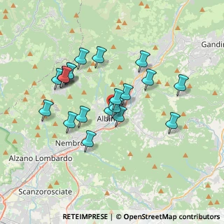 Mappa Via dei Carmelitani, 24021 Albino BG, Italia (3.23)