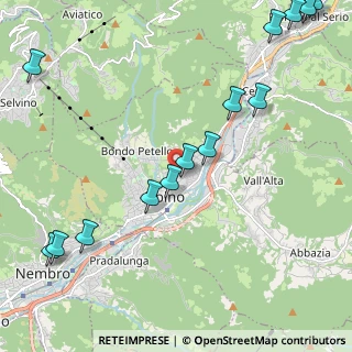 Mappa Via dei Carmelitani, 24021 Albino BG, Italia (2.96267)