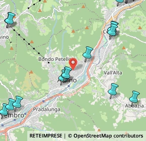 Mappa Via dei Carmelitani, 24021 Albino BG, Italia (3.11167)