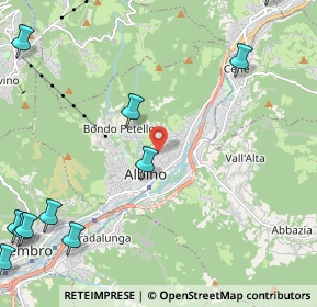 Mappa Via dei Carmelitani, 24021 Albino BG, Italia (3.35818)