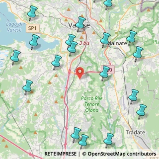 Mappa Via Fratelli Senzii, 21040 Morazzone VA, Italia (6.091)