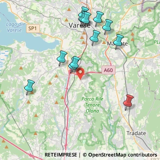 Mappa Via Fratelli Senzii, 21040 Morazzone VA, Italia (4.59692)