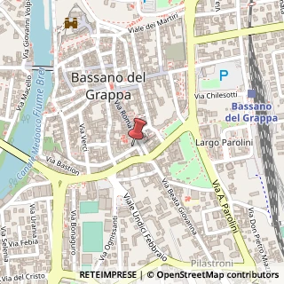 Mappa Via brocchi 12, 36061 Bassano del Grappa, Vicenza (Veneto)