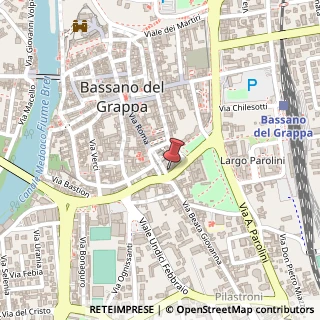 Mappa Via Beata Giovanna, 13, 36061 Bassano del Grappa, Vicenza (Veneto)