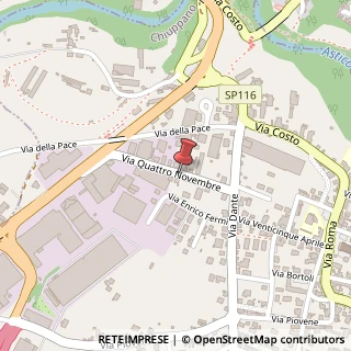 Mappa Via IV Novembre, 19, 36010 Chiuppano, Vicenza (Veneto)