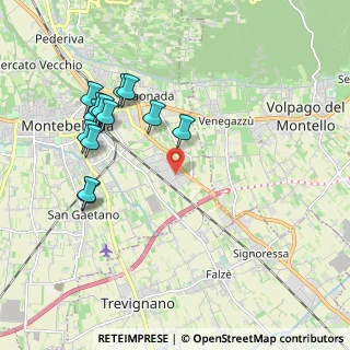 Mappa Via Ferraris, 31044 Montebelluna TV, Italia (2.06231)