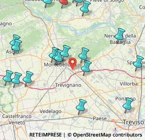 Mappa Via Ferraris, 31044 Montebelluna TV, Italia (9.9925)