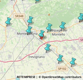 Mappa Via Ferraris, 31044 Montebelluna TV, Italia (6.04529)