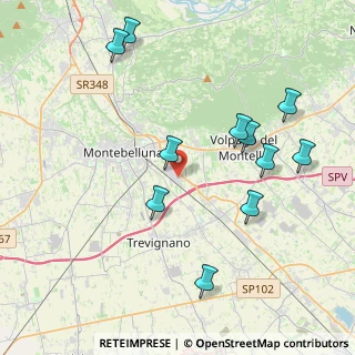 Mappa Via Ferraris, 31044 Montebelluna TV, Italia (4.35182)