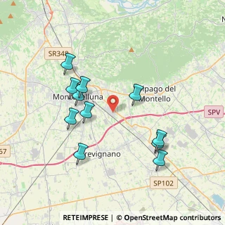 Mappa Via Ferraris, 31044 Montebelluna TV, Italia (3.69545)