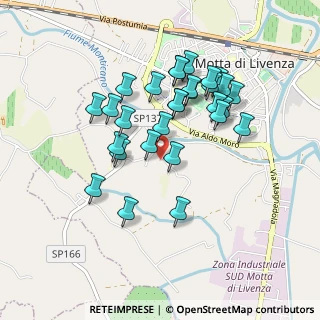 Mappa Via Redigole Vecchia, 31045 Motta di Livenza TV, Italia (0.81724)