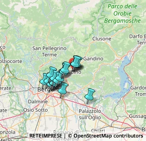 Mappa Via Padre Leon Dehon, 24021 Albino BG, Italia (9.171)