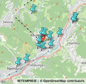 Mappa Via Padre Leon Dehon, 24021 Albino BG, Italia (1.69071)