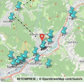 Mappa Via Padre Leon Dehon, 24021 Albino BG, Italia (2.3735)