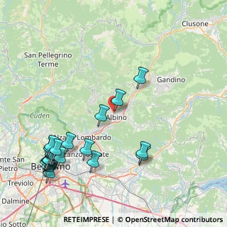Mappa Via Padre Leon Dehon, 24021 Albino BG, Italia (10.443)