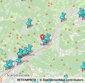 Mappa Via Padre Leon Dehon, 24021 Albino BG, Italia (6.42)
