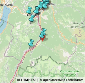 Mappa Localita' Pozzo Basso, 38061 Ala TN, Italia (10.3695)