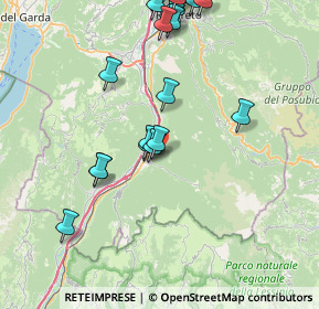 Mappa Localita' Pozzo Basso, 38061 Ala TN, Italia (8.988)