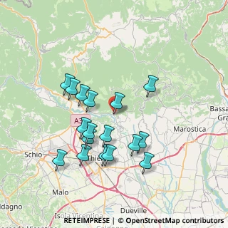 Mappa 36030 Calvene VI, Italia (6.88059)