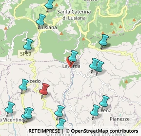 Mappa Via Burani, 36040 Salcedo VI, Italia (2.67706)