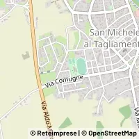 Map San Michele al Tagliamento