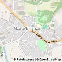 Map Alzate Brianza