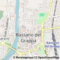 Map Bassano del Grappa