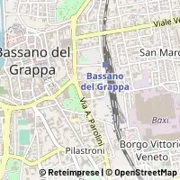 Map Bassano del Grappa
