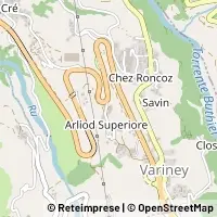 Carte Gignod