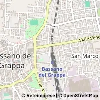 Map Bassano del Grappa