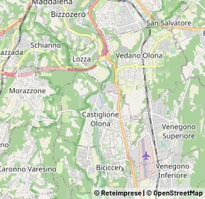 Mappa 21043 Castiglione Olona VA, Italia (3.0255)