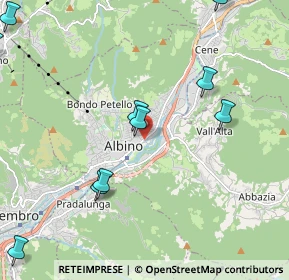 Mappa Albino, 24021 Albino BG, Italia (2.97333)