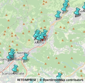 Mappa , 24021 Albino BG, Italia (5.638)