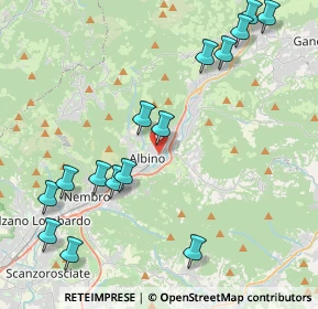 Mappa , 24021 Albino BG, Italia (4.91533)