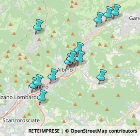 Mappa , 24021 Albino BG, Italia (3.70385)