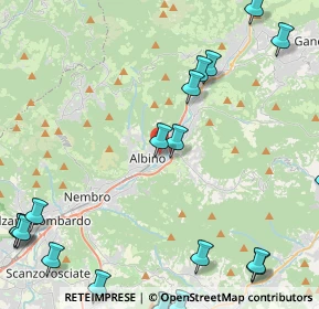 Mappa , 24021 Albino BG, Italia (6.4315)