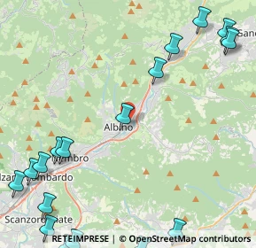 Mappa , 24021 Albino BG, Italia (6.765)