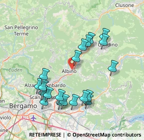 Mappa , 24021 Albino BG, Italia (7.646)