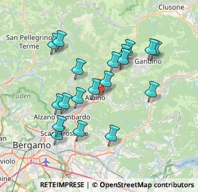 Mappa , 24021 Albino BG, Italia (6.75737)