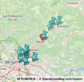 Mappa , 24021 Albino BG, Italia (8.28533)