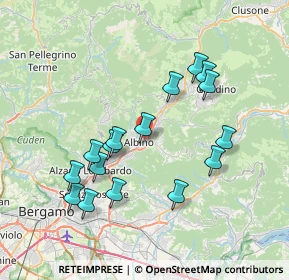 Mappa , 24021 Albino BG, Italia (7.22875)