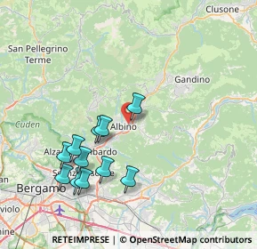 Mappa , 24021 Albino BG, Italia (7.75182)