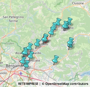 Mappa , 24021 Albino BG, Italia (6.86944)