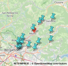 Mappa , 24021 Albino BG, Italia (7.81941)