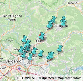 Mappa , 24021 Albino BG, Italia (6.944)